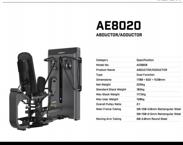 adductor abductor insight AE8026