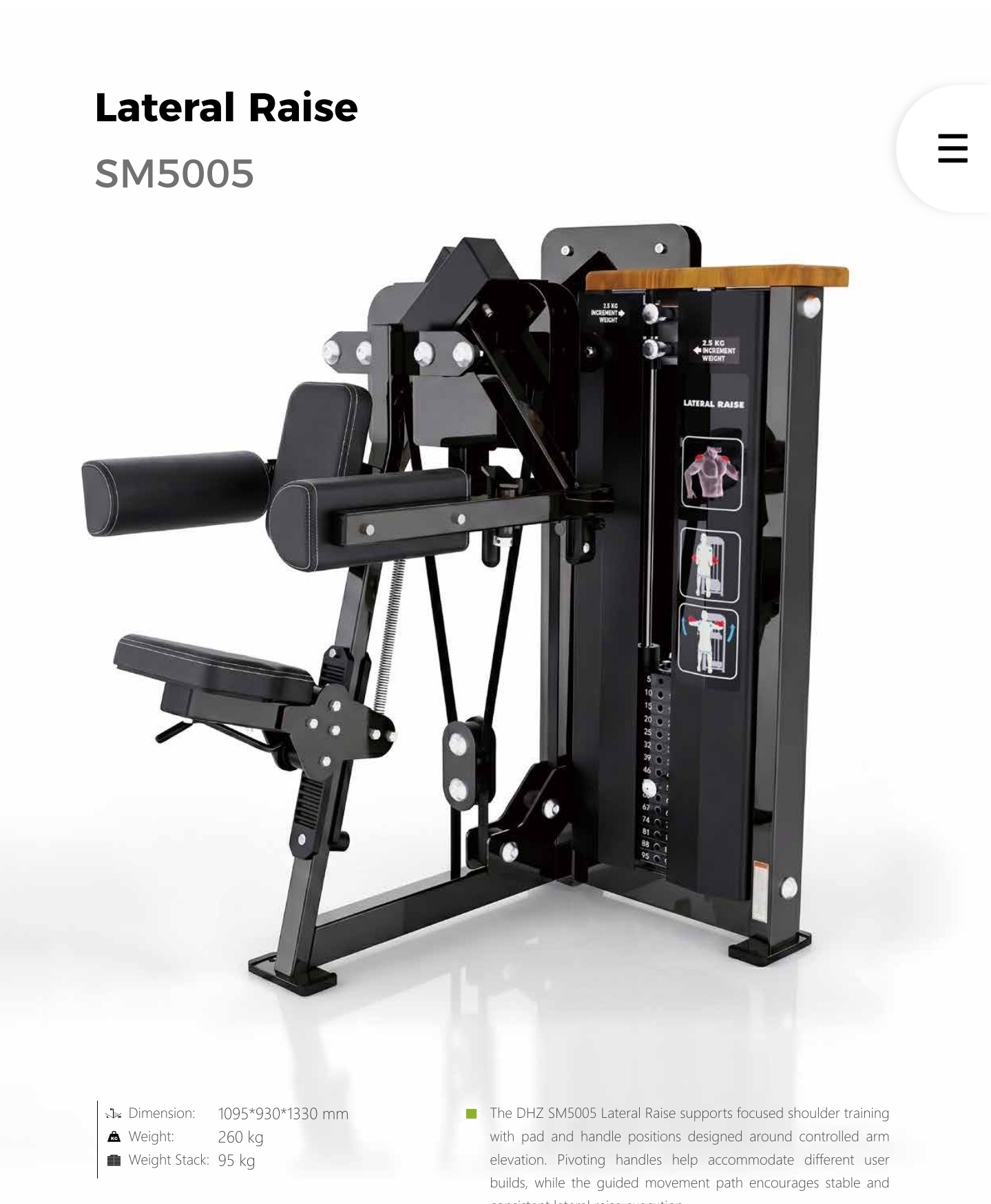 LATERAL RAISE NEW DHZ SM5005
