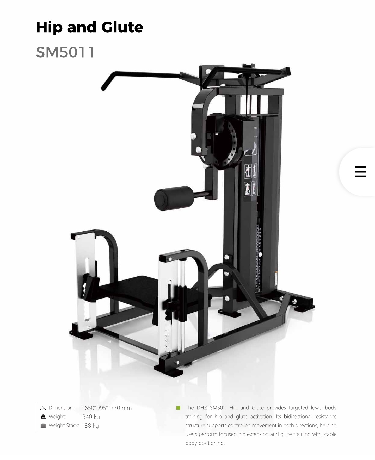 HIP &amp;amp; GLUTE NEW DHZ SM5011